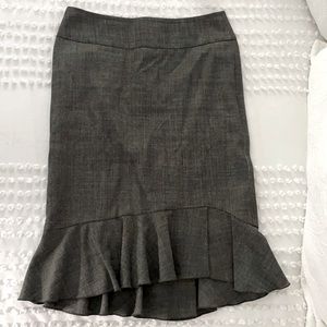 Gray skirt